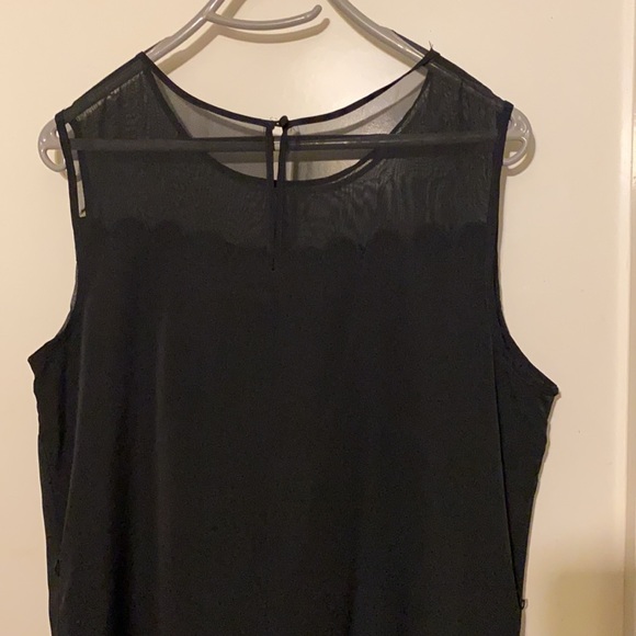Merona Black Sleeveless A-Line Dress - Picture 4 of 8